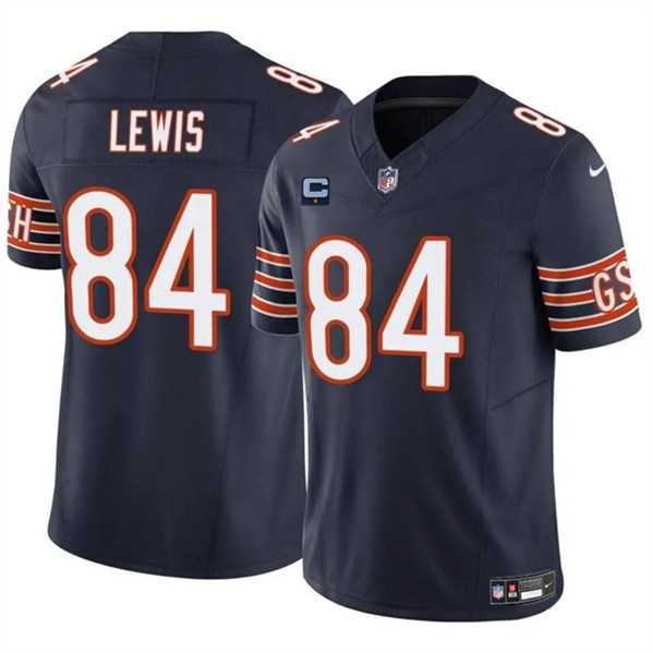 Men & Women & Youth Chicago Bears #84 Marcedes Lewis Navy 2024 F.U.S.E. With 1-star C Patch Vapor Untouchable Limited Stitched Jersey,We sell and wholesale Men & Women & Youth Chicago Bears #84 Marcedes Lewis Navy 2024 F.U.S.E. With 1-star C Patch Vapor Untouchable Limited Stitched Jersey on line form chian!